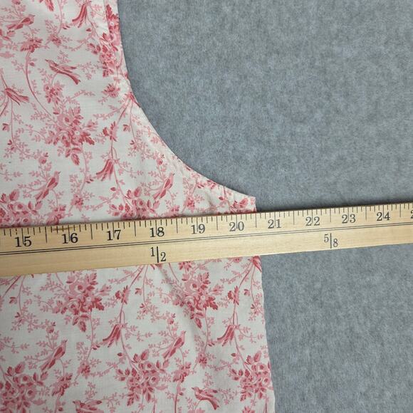 Laura Ashley Medium Sleeveless Floral 2 piece Pajama Set - Picture 11 of 16